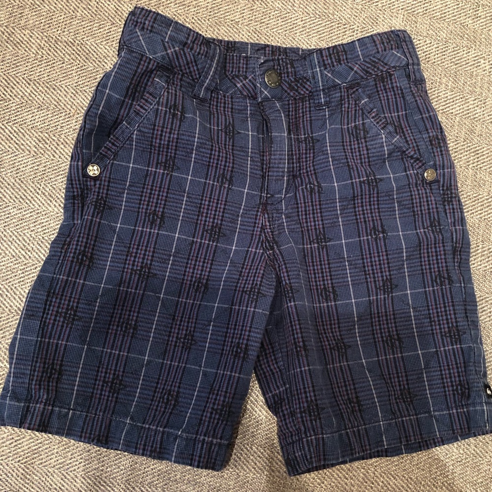 Boy’s QuickSilver plaid shorts 3T